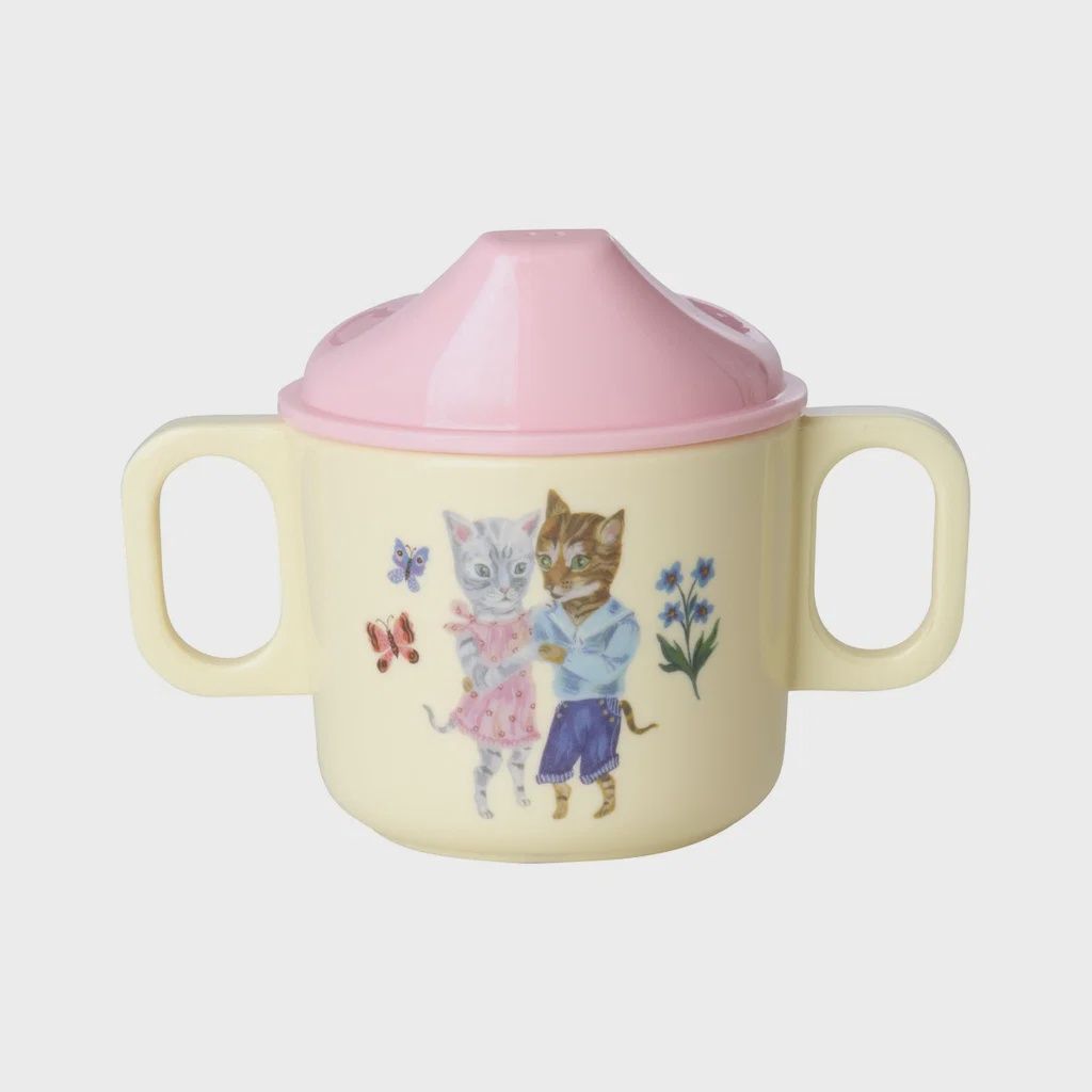 Rice baby beker pink Nathalie  Lété - 250 ml