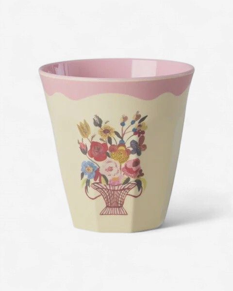 Rice beker pink Nathalie Lété - 250 ml