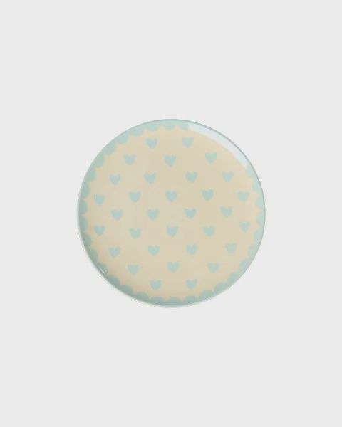Rice cakebordje blue favorite hearts