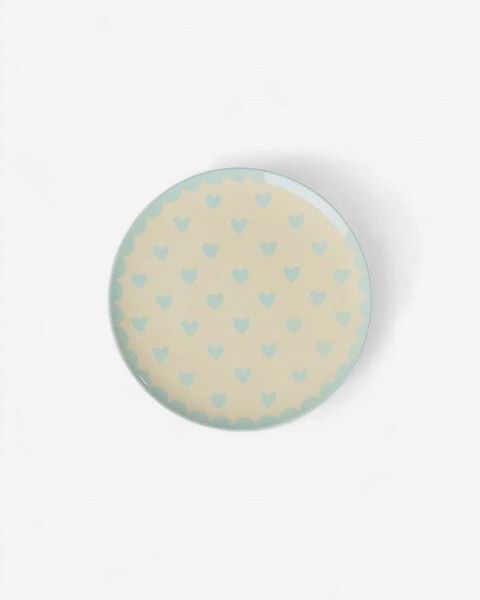 Rice cakebordje blue favorite hearts
