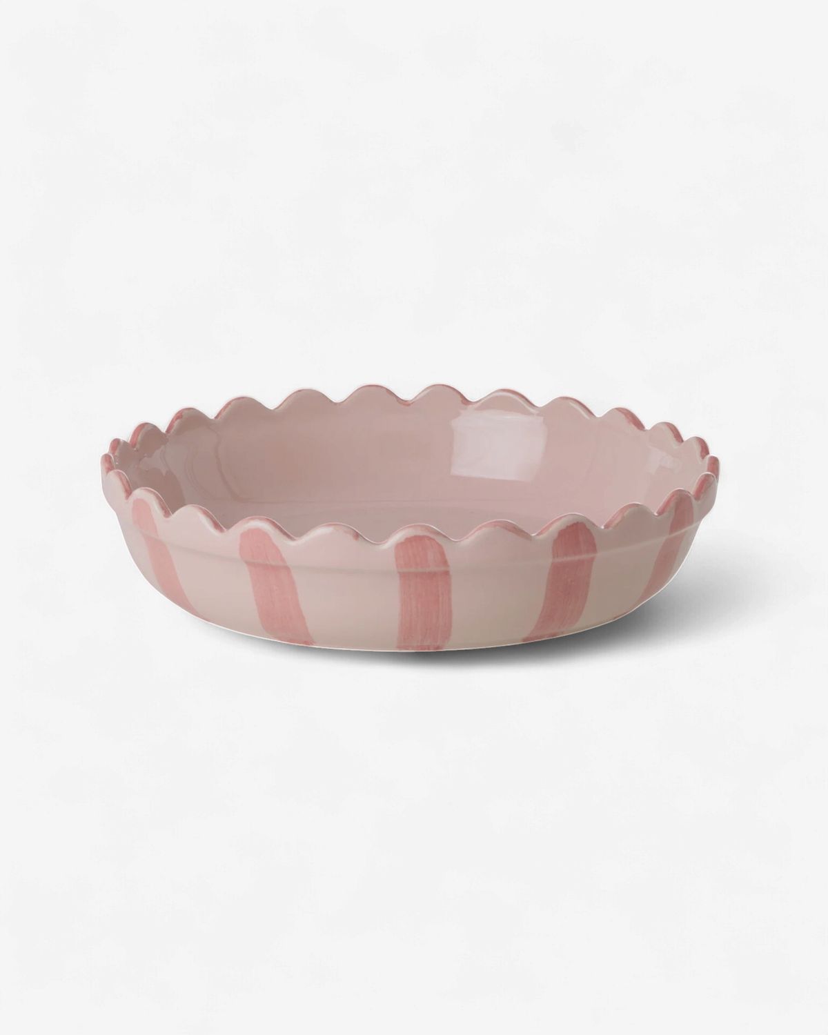 rice ovenschaal pink stripes