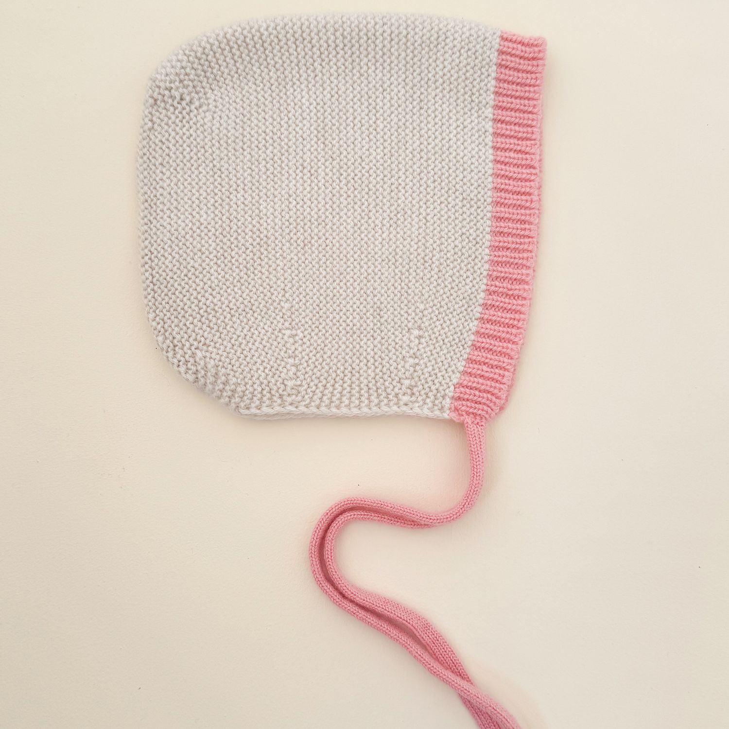 Hvid - bonnet dolly cream/bubblegum