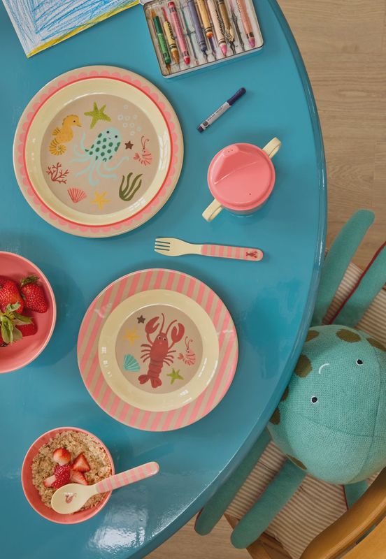 Rice diep kinderbord coral ocean - 250 ml
