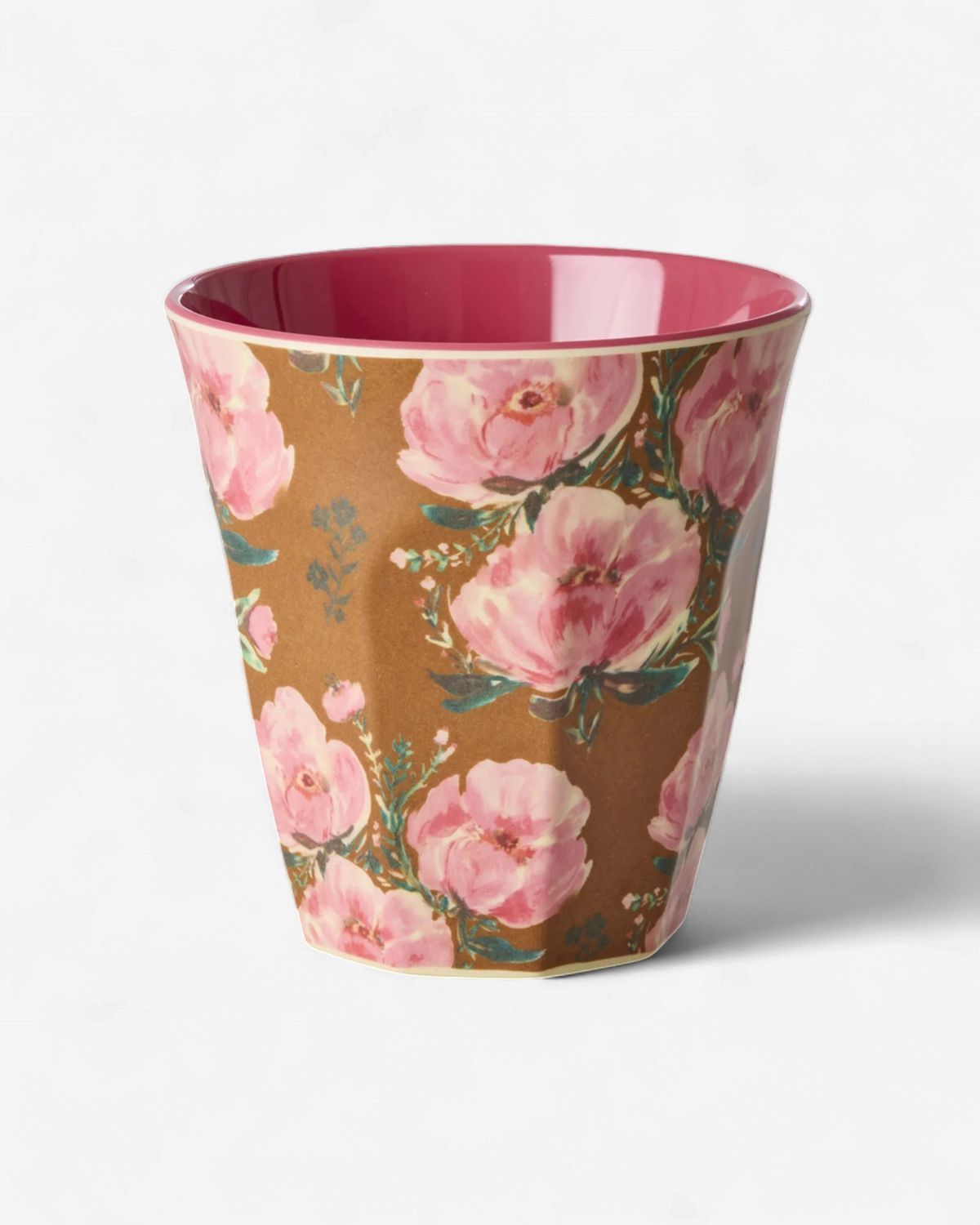Rice beker floral fiesta rose - 250 ml