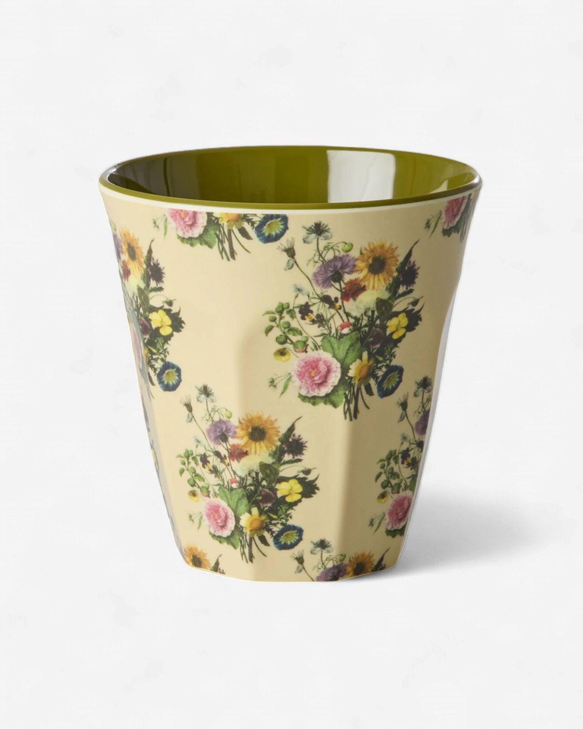 Rice beker retro bouquet - 250 ml