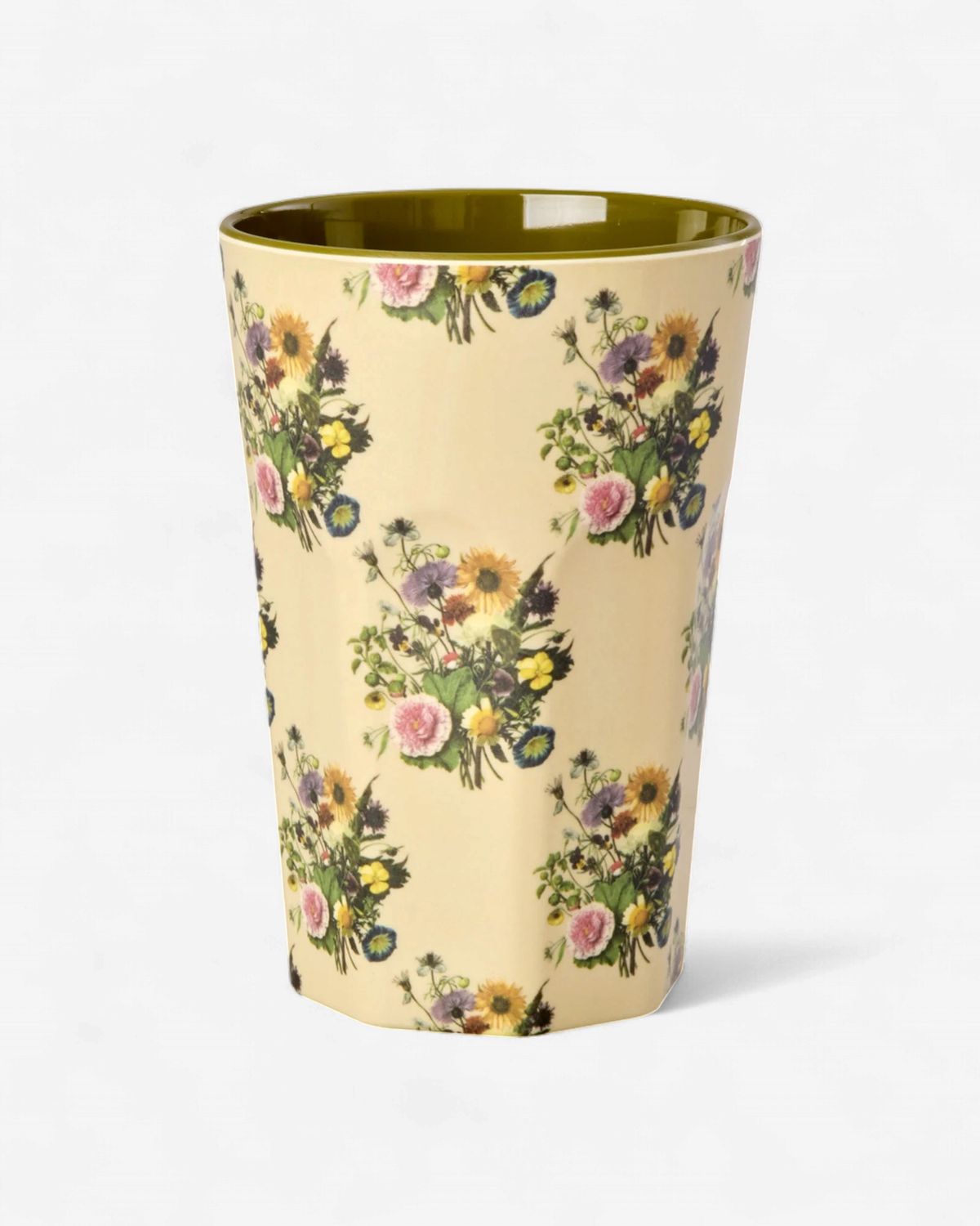 Rice beker retro bouquet - 400 ml