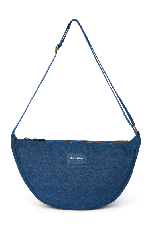 Denim Adult Fanny Pack - Dark Blue