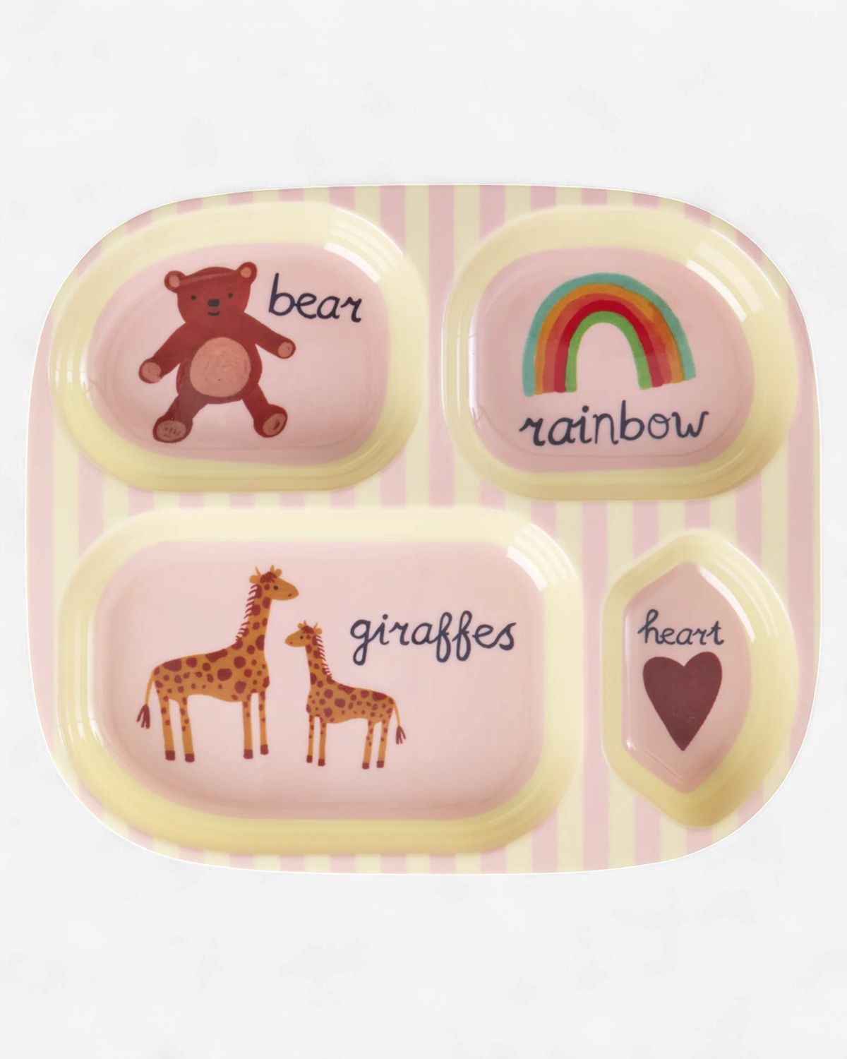 Rice vakjesbord pink ABC