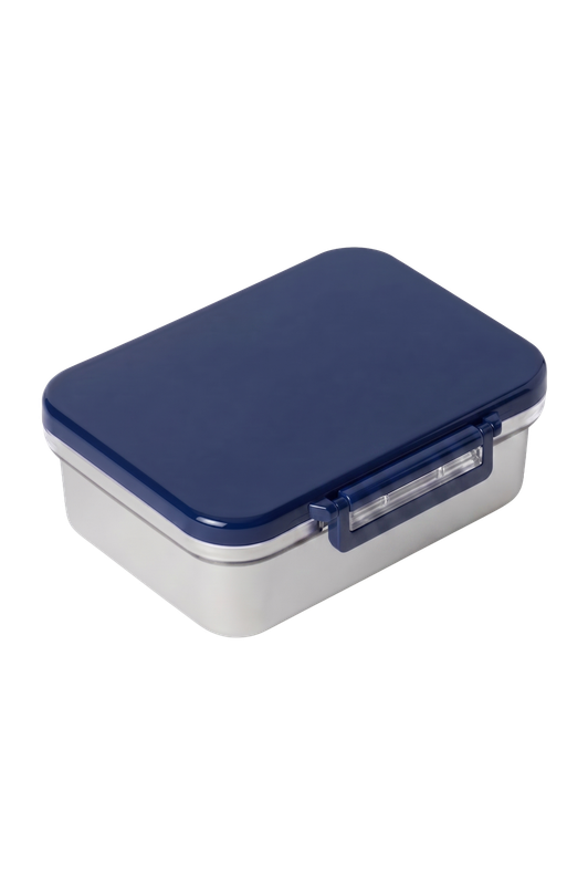 Dark Blue Stainless Steel Lunchbox