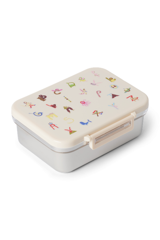 Alphabet Stainless Steel Lunchbox
