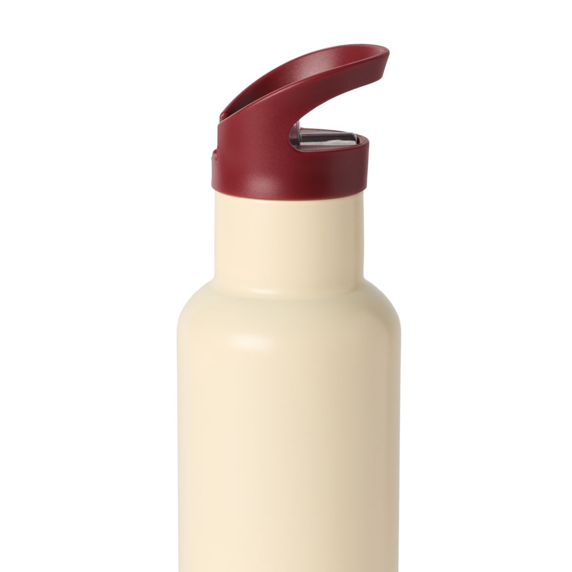 Beige RVS drinkfles 500 ml