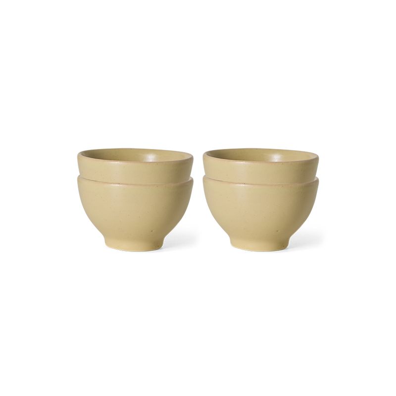 Farmhouse ceramics: XS bowls cream, set of 4