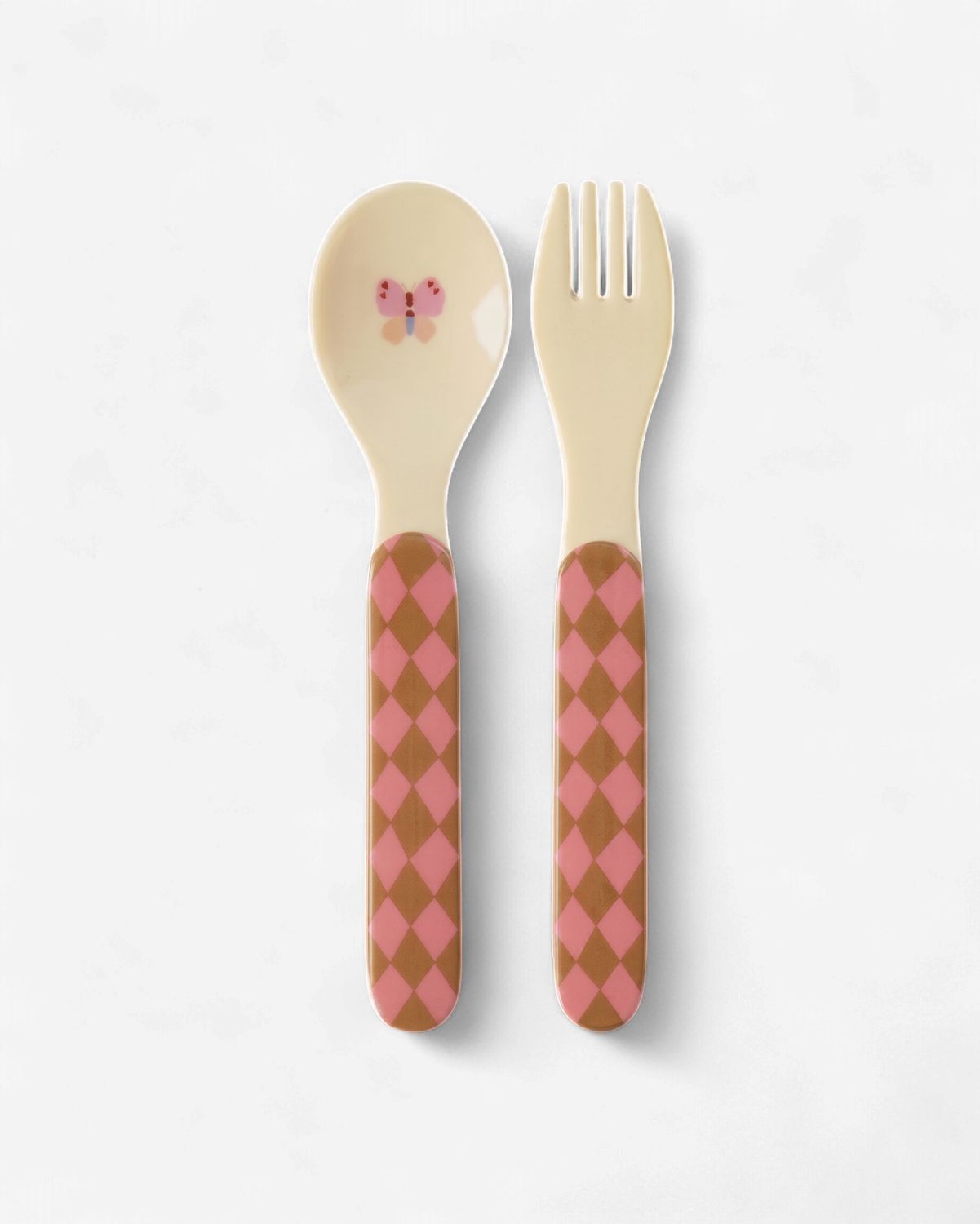 Rice vork en lepel roze music band