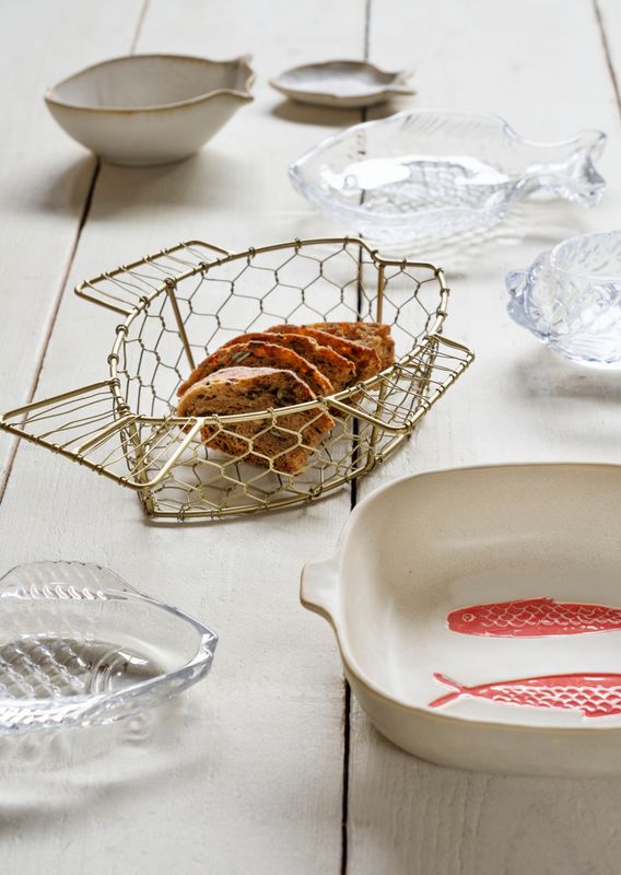 Iron wire fish baskets
