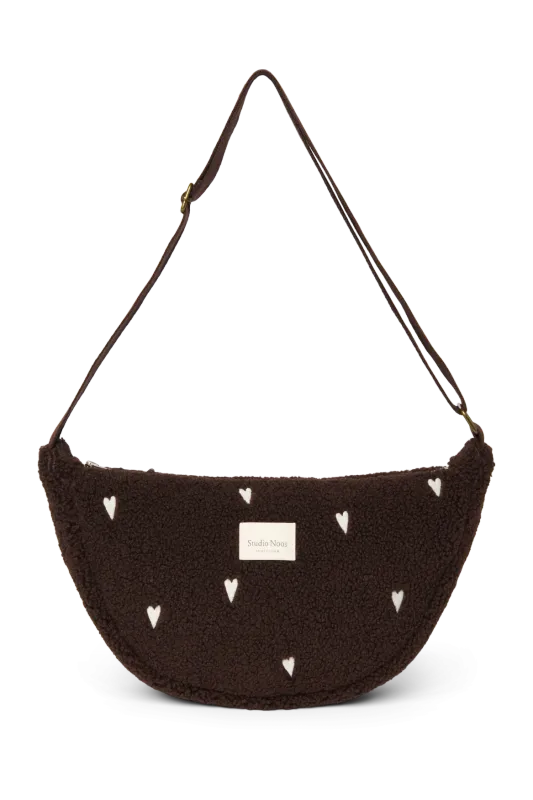 Teddy Adult Fanny Pack - Hearts Chocolate Hearts