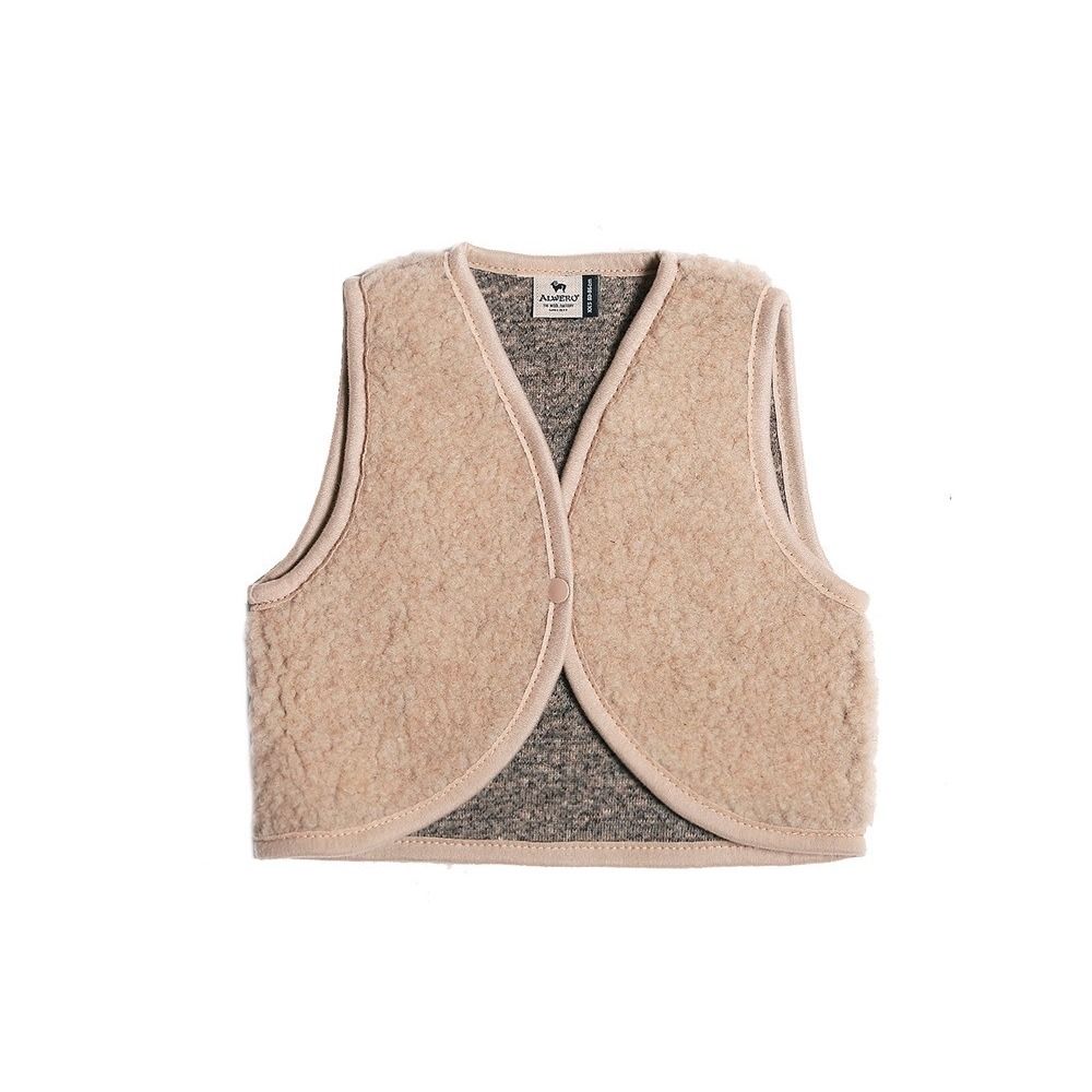 Alwero baby vest lulu - Sand brown