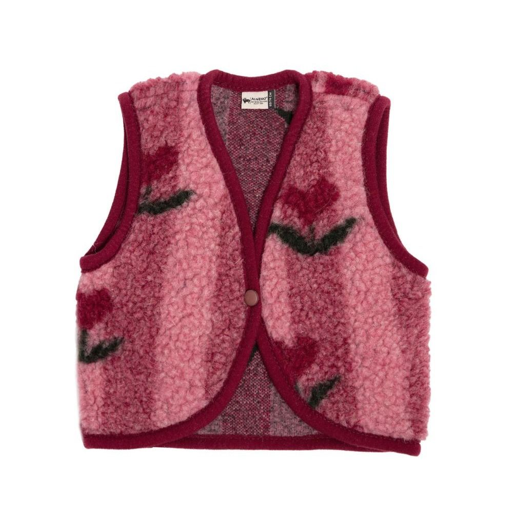 Alwero baby vest lulu - Cherry, Kies een maat: 56-62