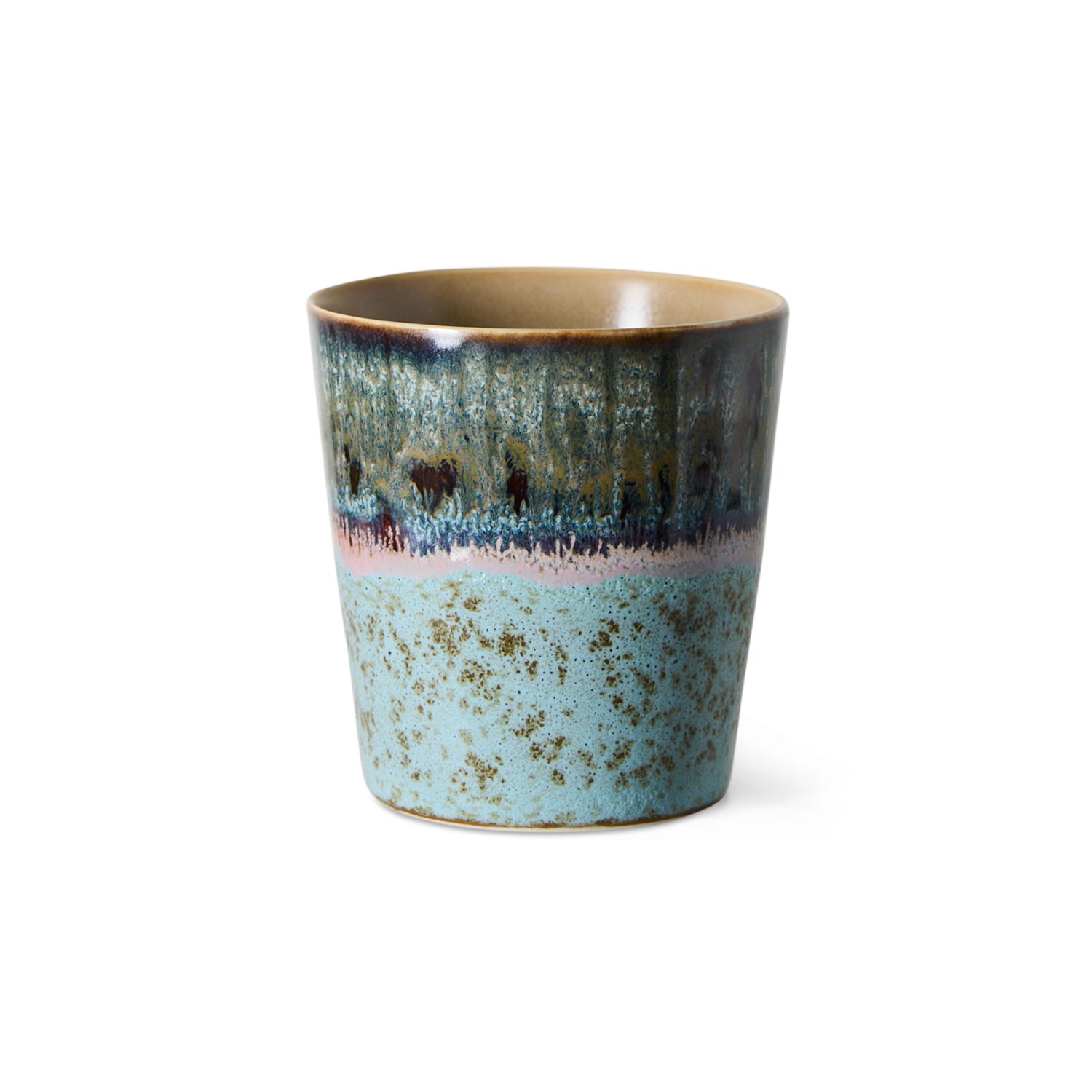 70s ceramics: coffee mug birthstone