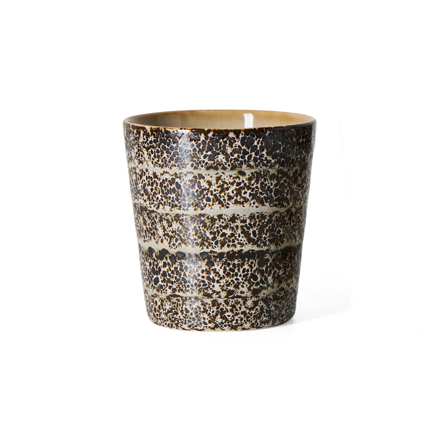70s ceramics: coffee mug brew