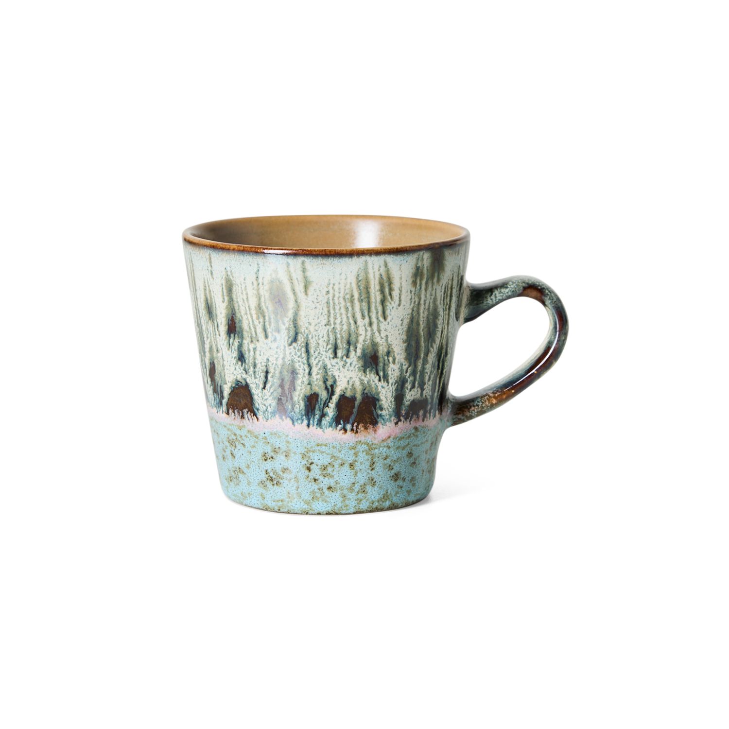 70s ceramics: americano mug birthstone