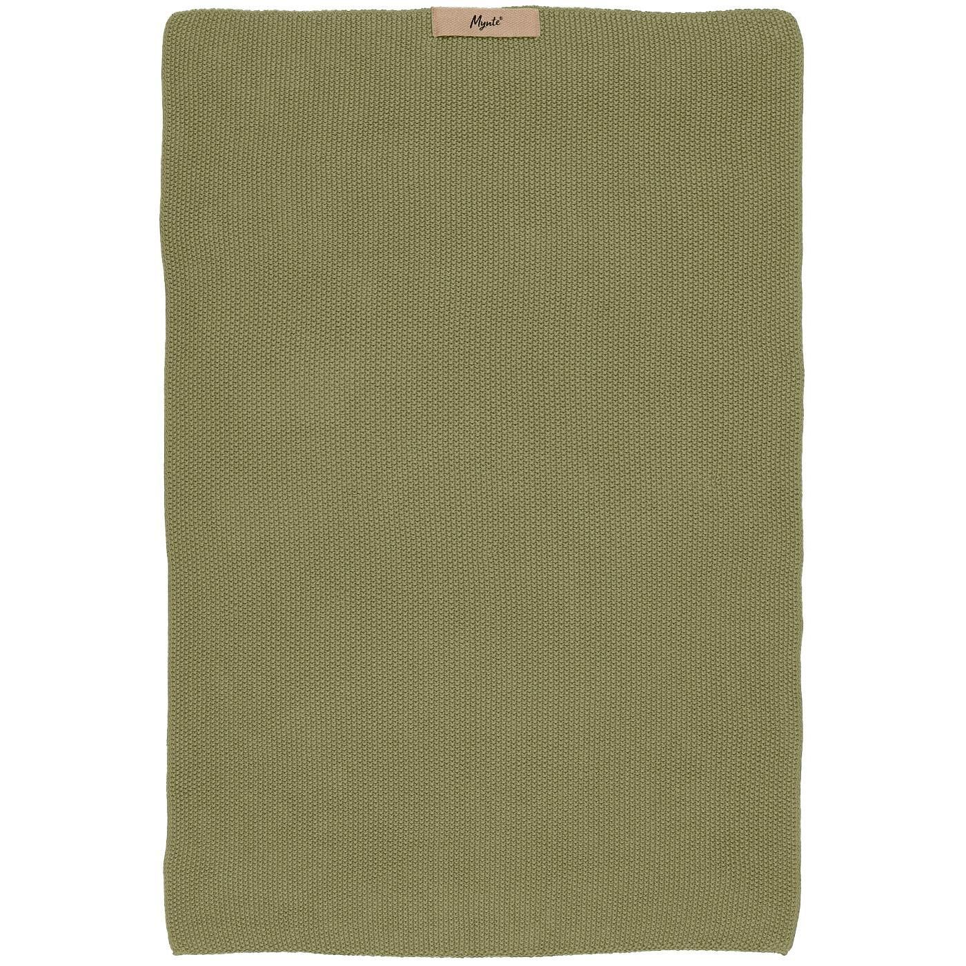 Handdoek gebreid *groen