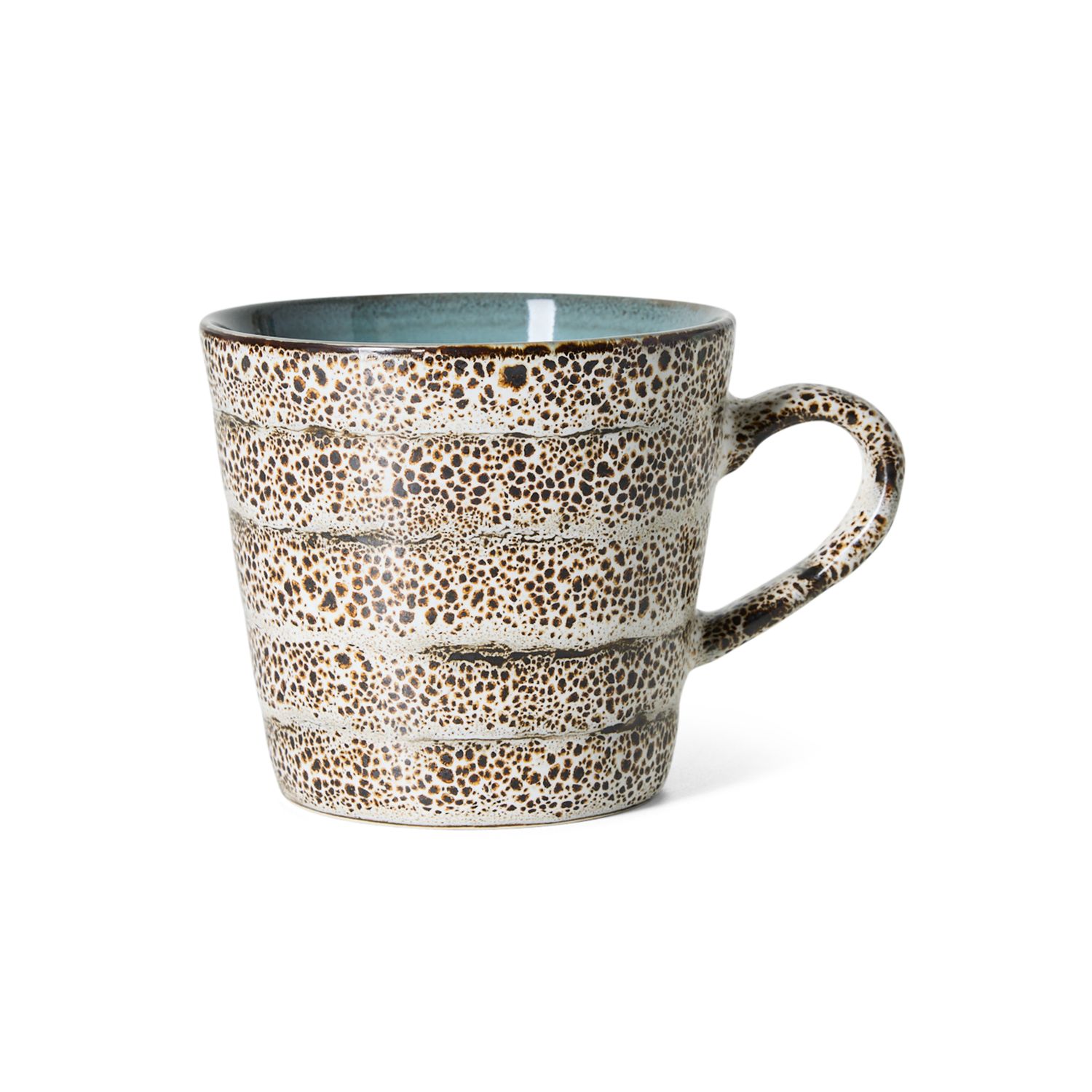 70s ceramics: cappuccino mug brew