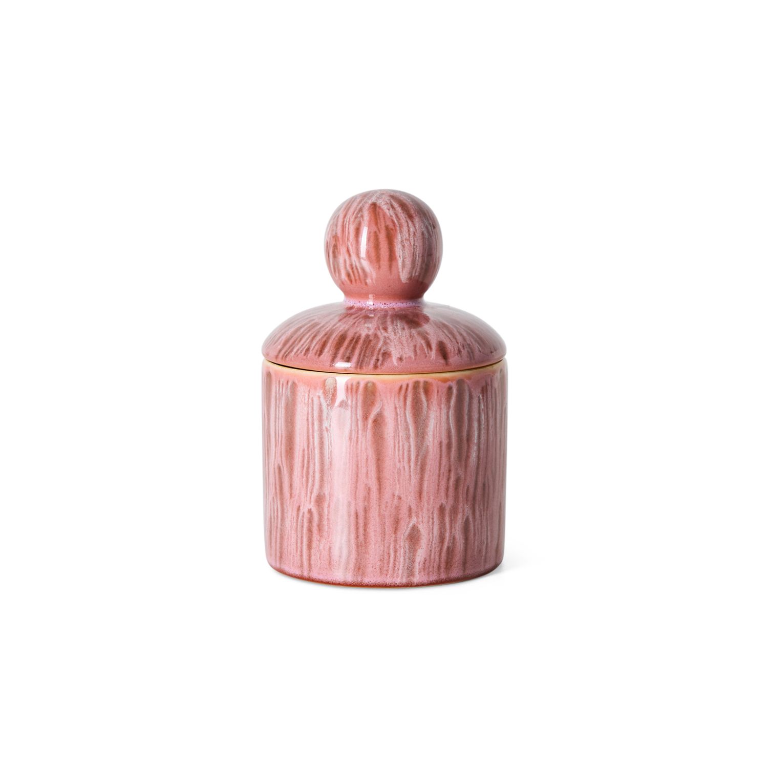 70s ceramics: storage jar rhubarb, small