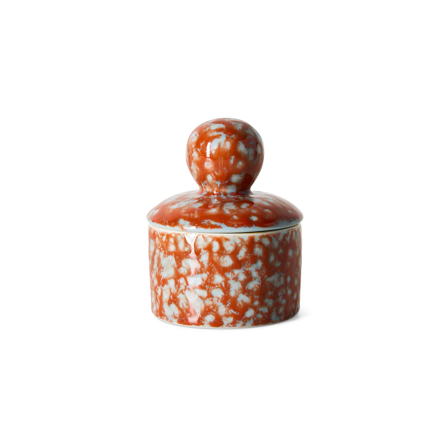 70s ceramics: storage jar jello, XS