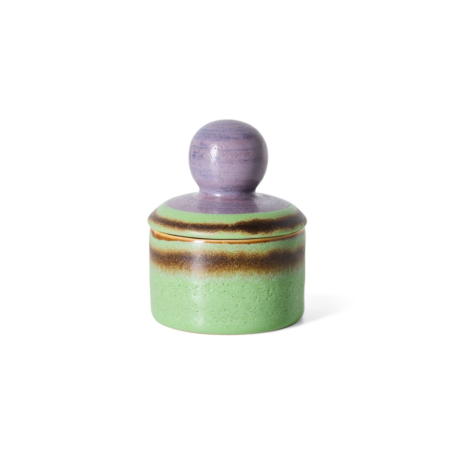 70s ceramics: storage jar mochi, XS