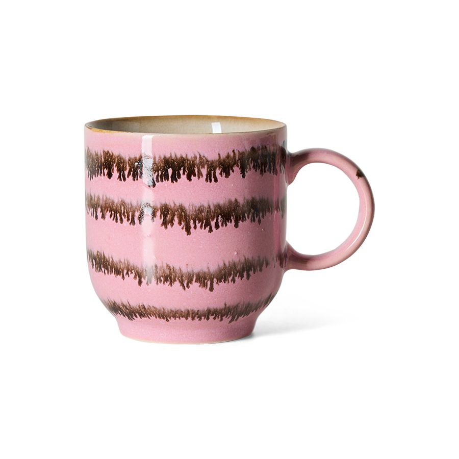 70s ceramics: café mug bubble