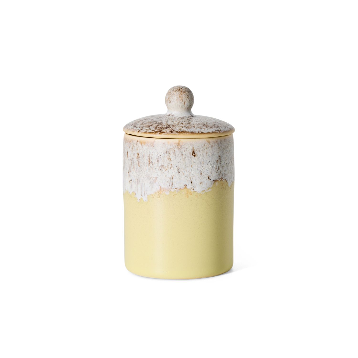 70s ceramics: jar custard