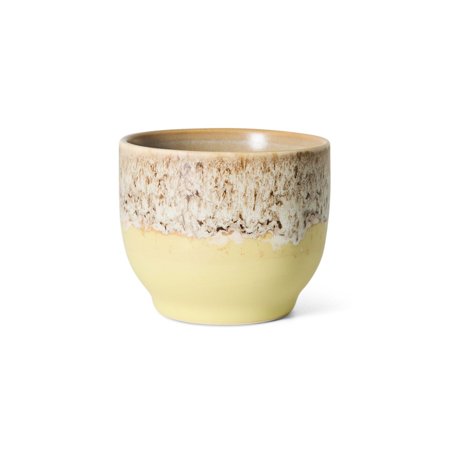70s ceramics: café cup custard