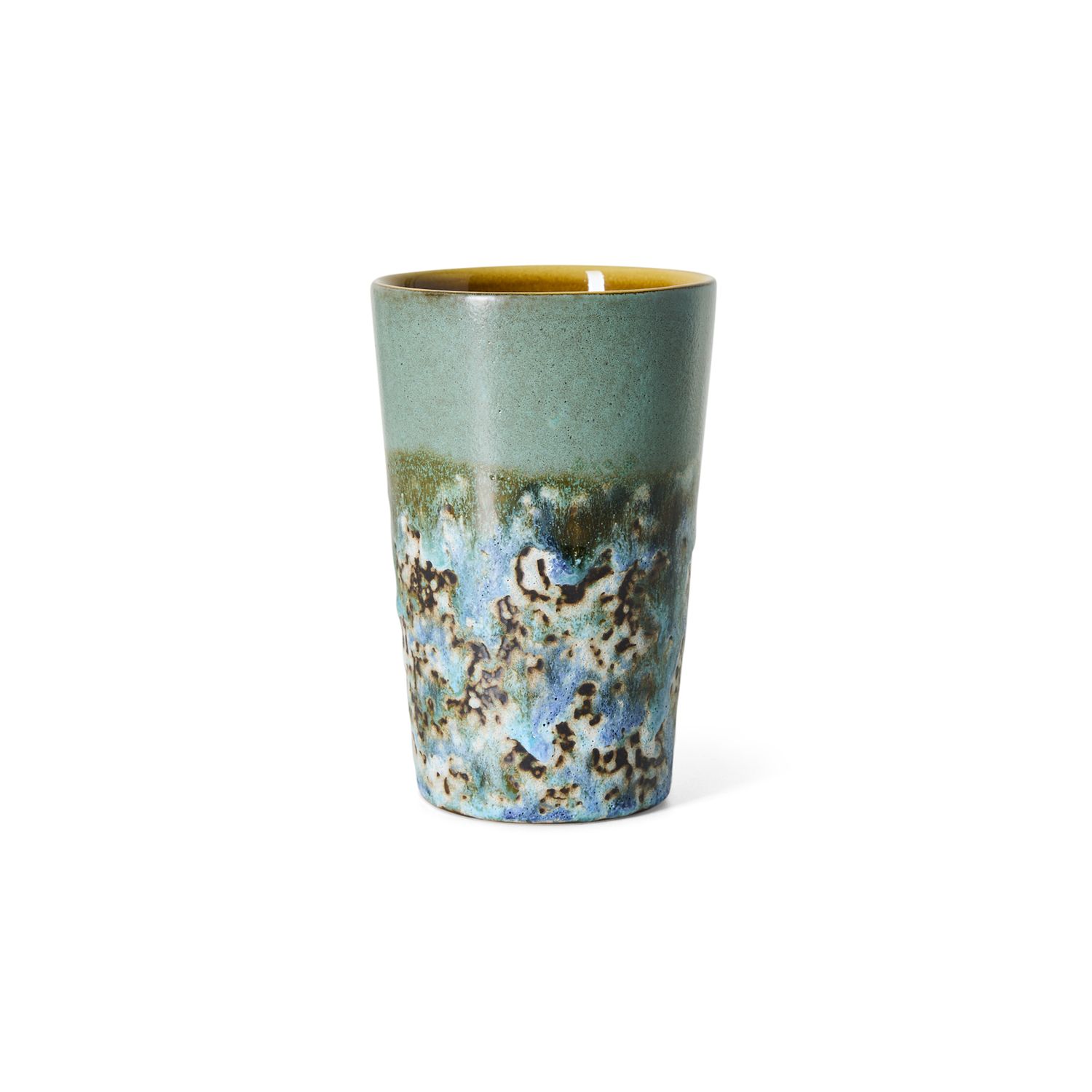 70s ceramics: tea mug agave