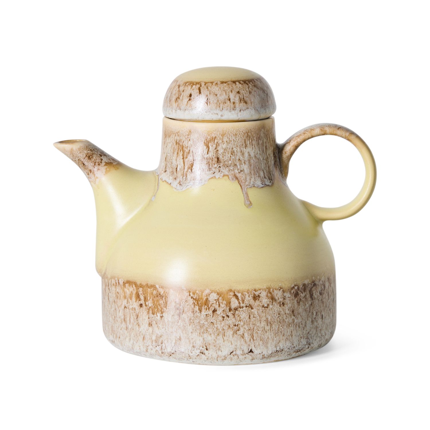 70s ceramics: coffee pot custard