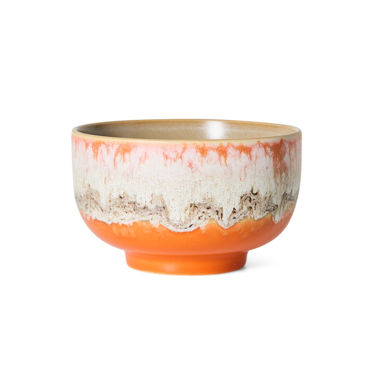 70s ceramics: noodle bowl fierce