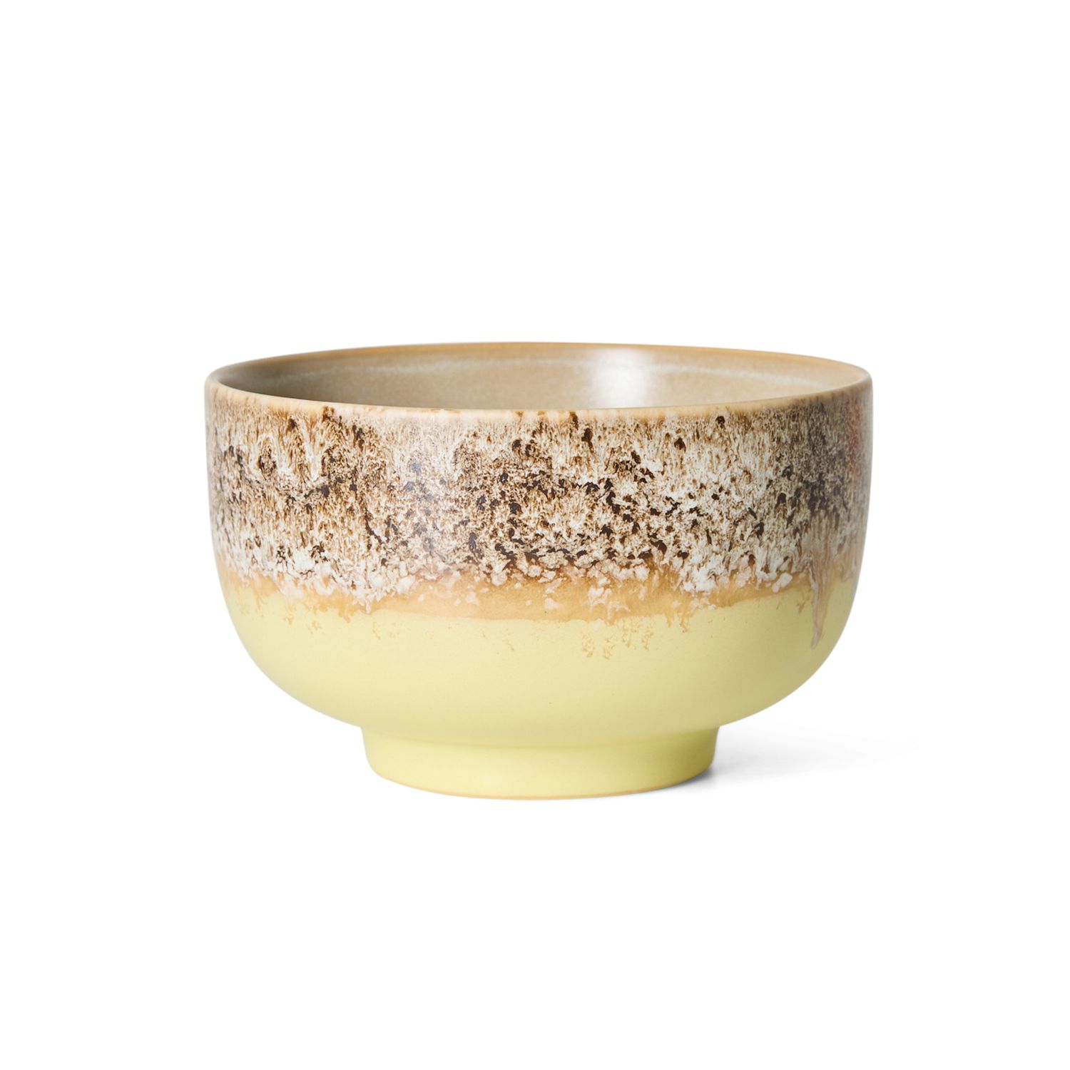 70s ceramics: noodle bowl custard