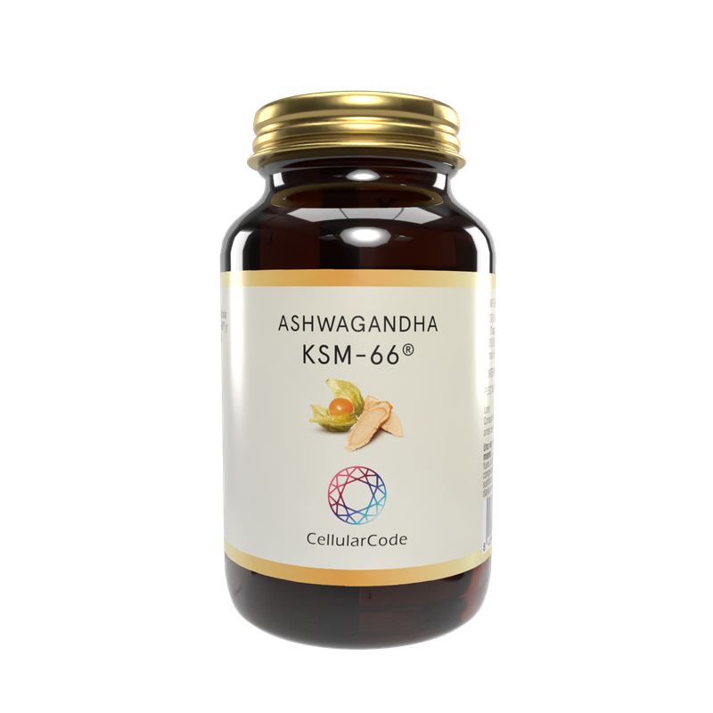 Ashwagandha KSM-66®️500mg. 60 cápsulas