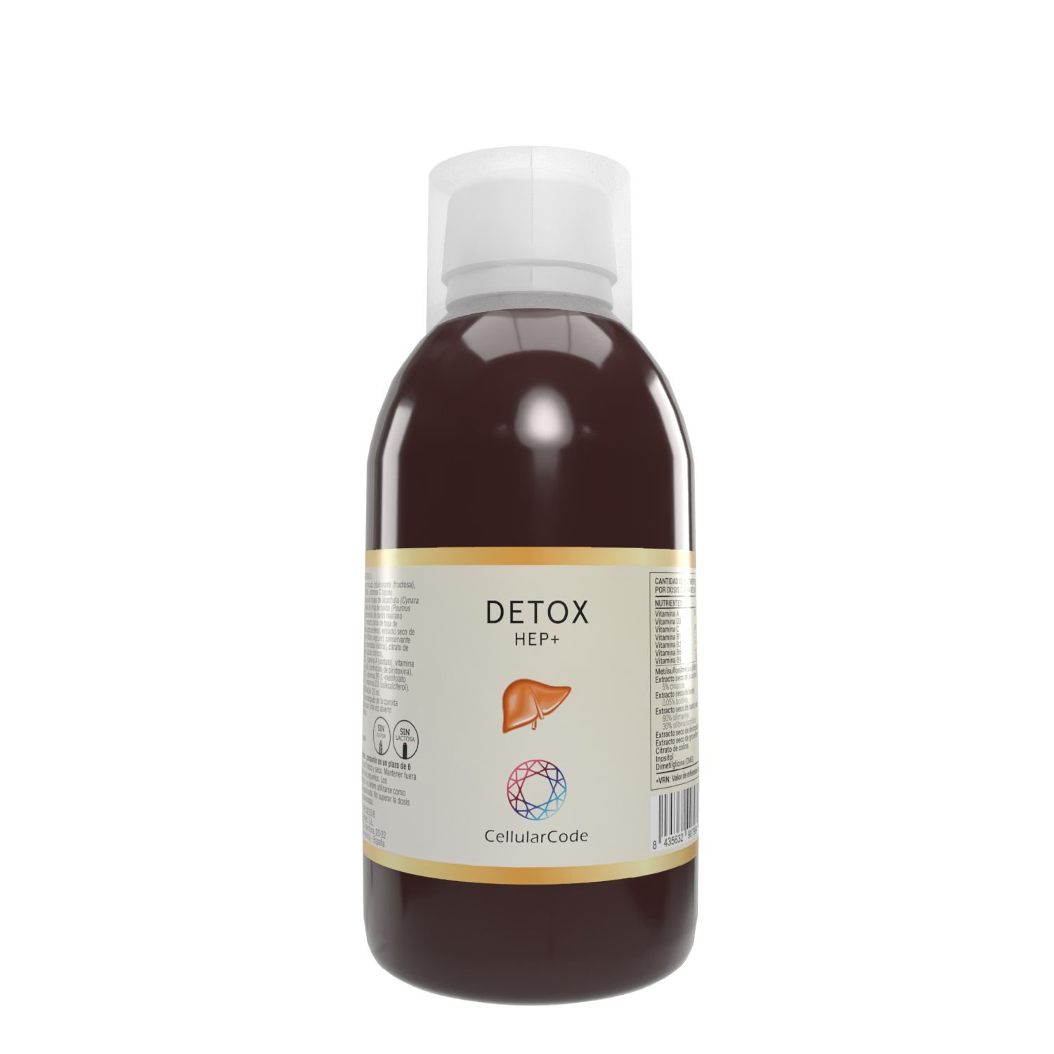 Detox HEP+ 500ml con MSM, Desmodium 10:1 y excelente combinación de plantas y vitaminas Detox HEP+ 500ml con MSM, Desmodium 10:1 y excelente combinación de plantas y vitaminas