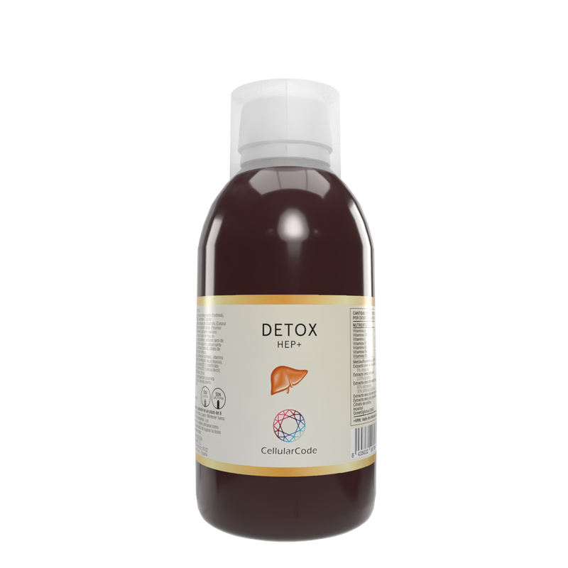Detox HEP+ 500ml con MSM, Desmodium 10:1 y excelente combinación de plantas y vitaminas