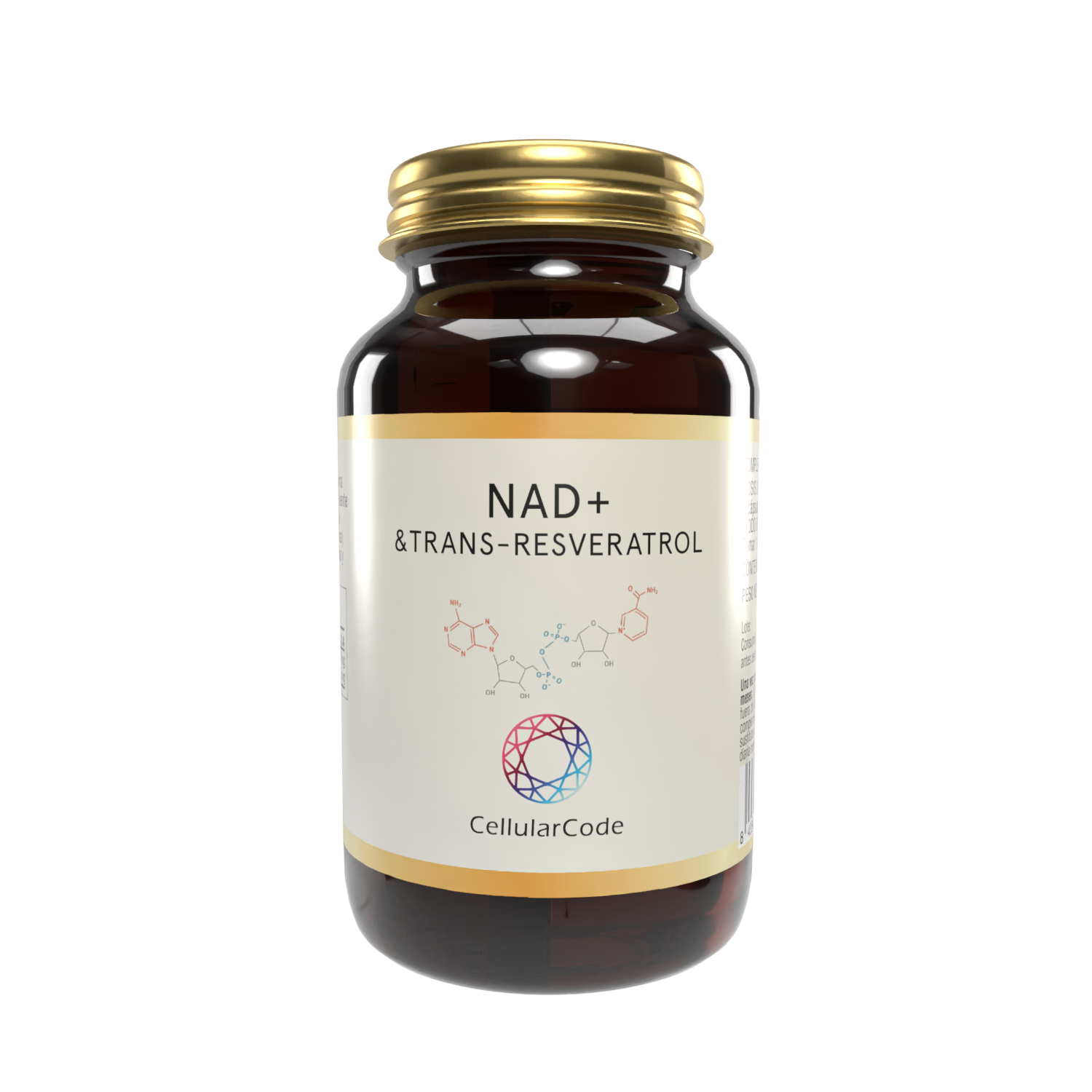 NAD+ + Trans-Resveratrol 30 cápsulas NAD+ + Trans-Resveratrol 30 cápsulas