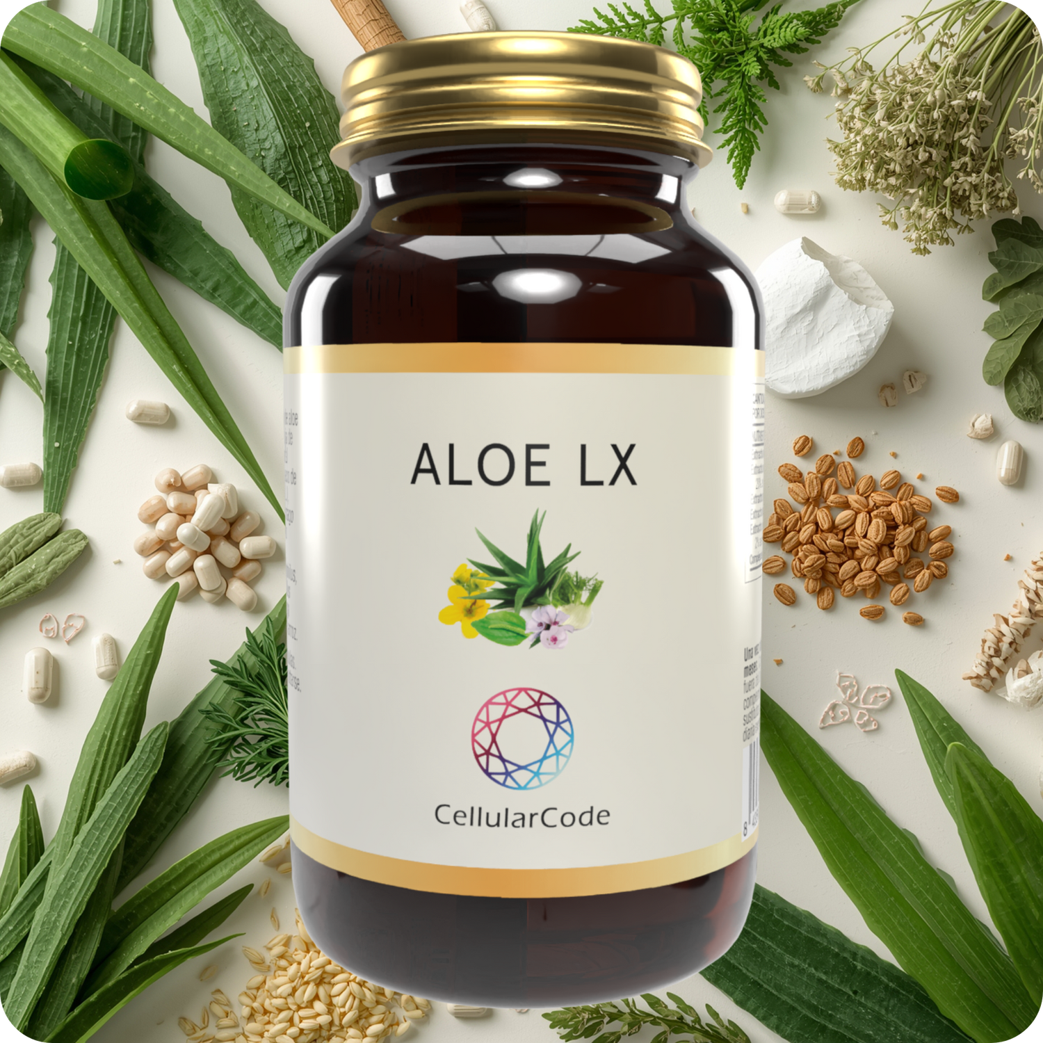 Aloe Lx 60 Complex 400mg. 60 cápsulas