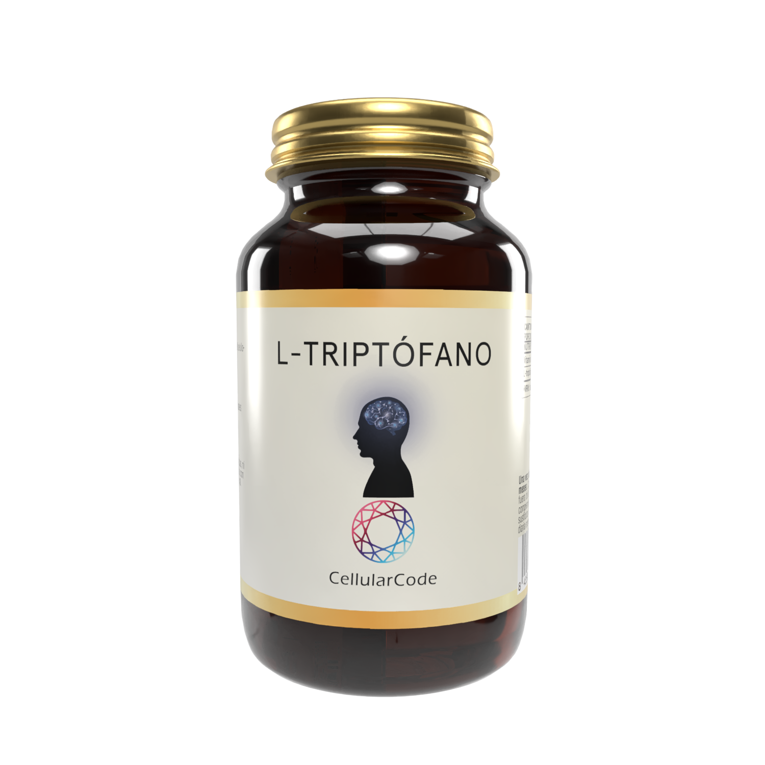 L-Triptófano 450mg.+ vitamina B6 60 cápsulas