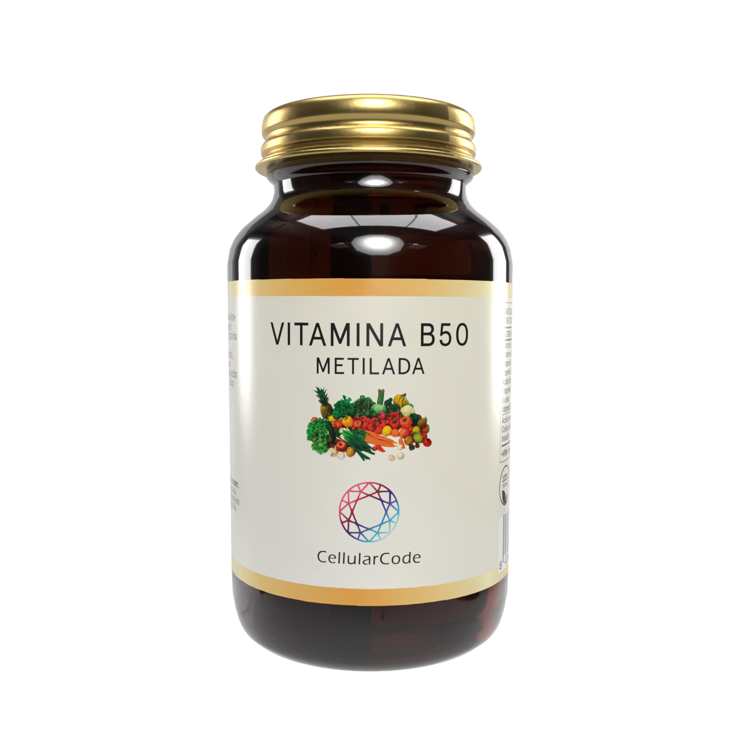 Vitamina B-50 (metilada) 60 cápsulas
