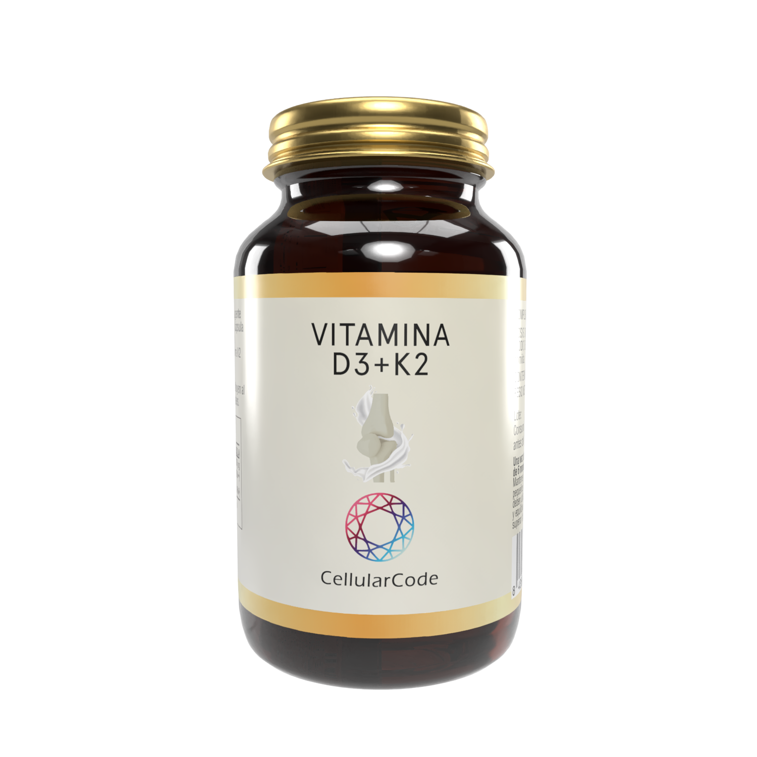 Vitamina D3 + K2 90 cápsulas