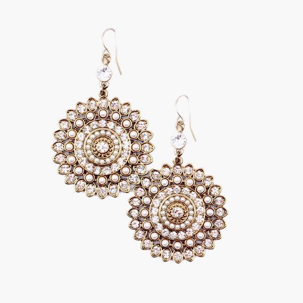Adularia Disco Earrings
