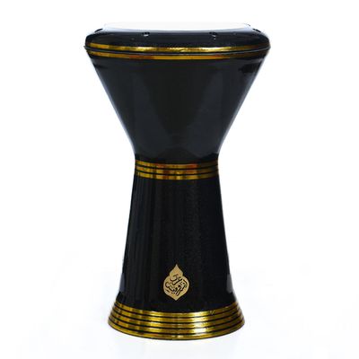 Premium Sparkling Black 8 pegs Darbuka