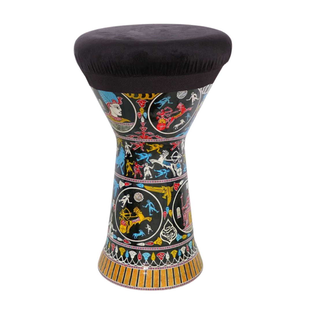Pharaoh Darbuka Drum - Sombaty Plus with Golden Skin