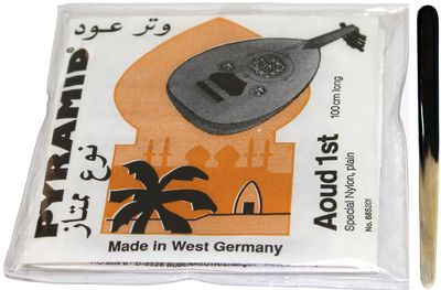 Professional Super Pyramid Oud String Set + One Cow Horn Reeshe