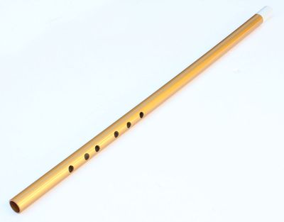 (Tuning Bolahenk, Mi Bayat) Arab Instruments Professional Plastic Ney 20.82&quot; Gold