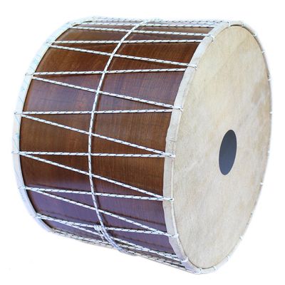 Professional Davul Walnut Wood